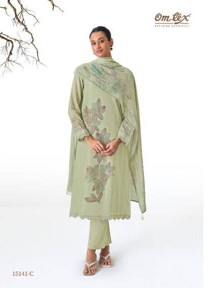 Omtex kyaraani ikat Best dress material wholesalers in Mumbai